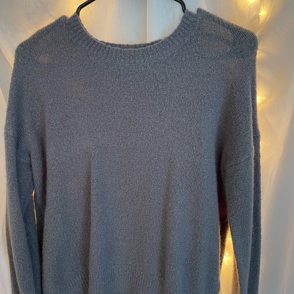 forever 21 sweater size s color gray